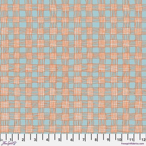 Gingham - Grey August 2023 Brandon Mably  Kaffe Fassett Collective PWBM089.GREY