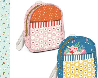 Cotton Nook by Minki Kim for Riley Blake - Panel Backpacks