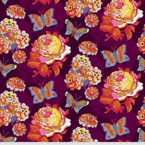 Love Always by Anna Maria Horner for Free Spirit - Clippings - Lush - PWAH038 125