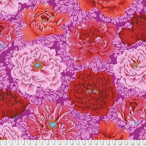 Kaffe Fassett Collective - Philip Jacobs - Brocade Peony - Hot - PWPJ062 124