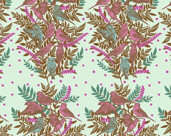 Bright Eyes by Anna Maria Horner FreeSpirit - Visitation - Seafoam - AH161.SEAFOAM 125