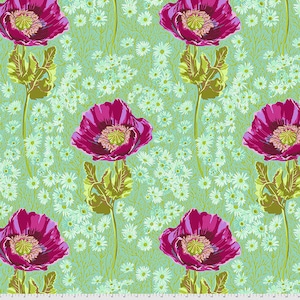 Bright Eyes by Anna Maria Horner FreeSpirit - Bossy - Meadow - AH150.MEADOW 125