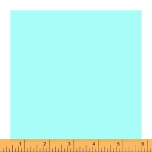 Ruby & + Bee Solids by Heather Ross and Annabel Wrigley for Windham - Aquamarine - 51583-17 124