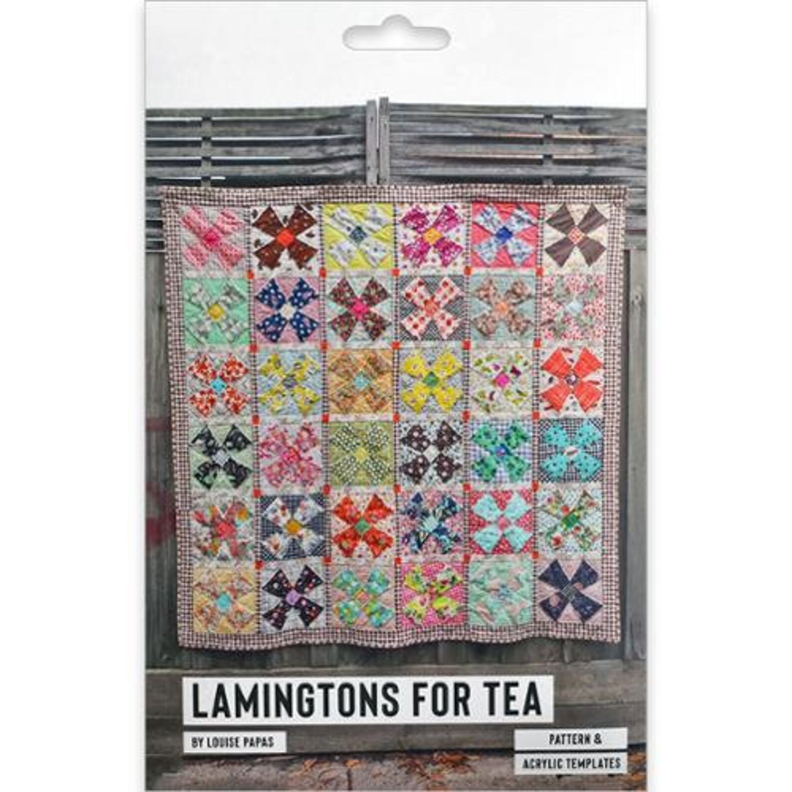 Lamingtons for Tea Quilt Kit Pattern by Louise Papas for Jen Etsy