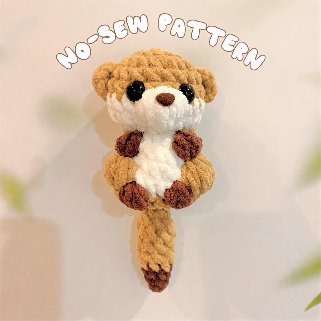 30 Otter Crochet Patterns for Cute Gifts, Nursery Decor, and Pocket-Sized Amigurumi 12 No-Sew Baby Sea Otter Pattern