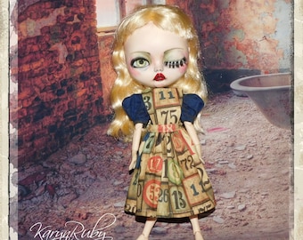 Blythe ~ Vestido y blusa victoriana de algodón de 2 piezas de la década de 1900 ~ Disfraz de KarynRuby