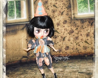 Blythe ~ Circus Act 1900's Inspired ~ 3 Piece Outfit By KarynRuby