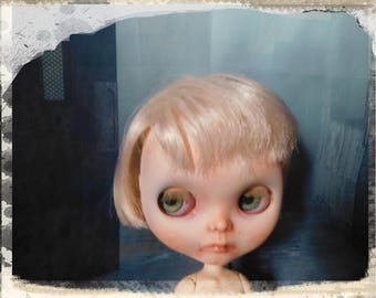 Pre~Loved Blythe 'Ola' Custom Art Doll by Helen Clennel White from Black Ribbon Blythes 2016