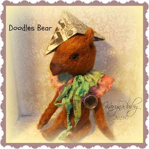 PDF ~ Tutorial Mohair Teddy Bear Making by Artist KarynRuby  PDF epattern