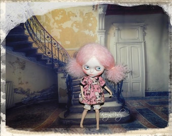 Blythe ~ Retro Madeline inspirada en 2 piezas de KarynRuby
