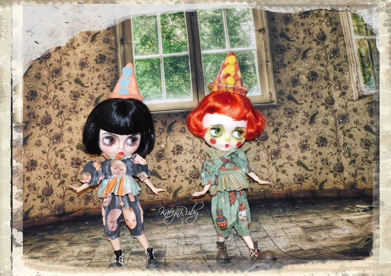 Blythe Circus Act 1900's Inspired 3 Piece Outfit By KarynRuby image 2