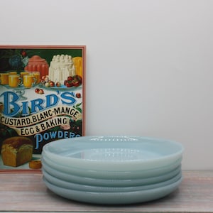 Fire King Delphite saucers