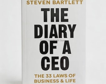 The Diary of a CEO 33 Business & Life Laws  English Paperback Book Self Development and Leadership Guide