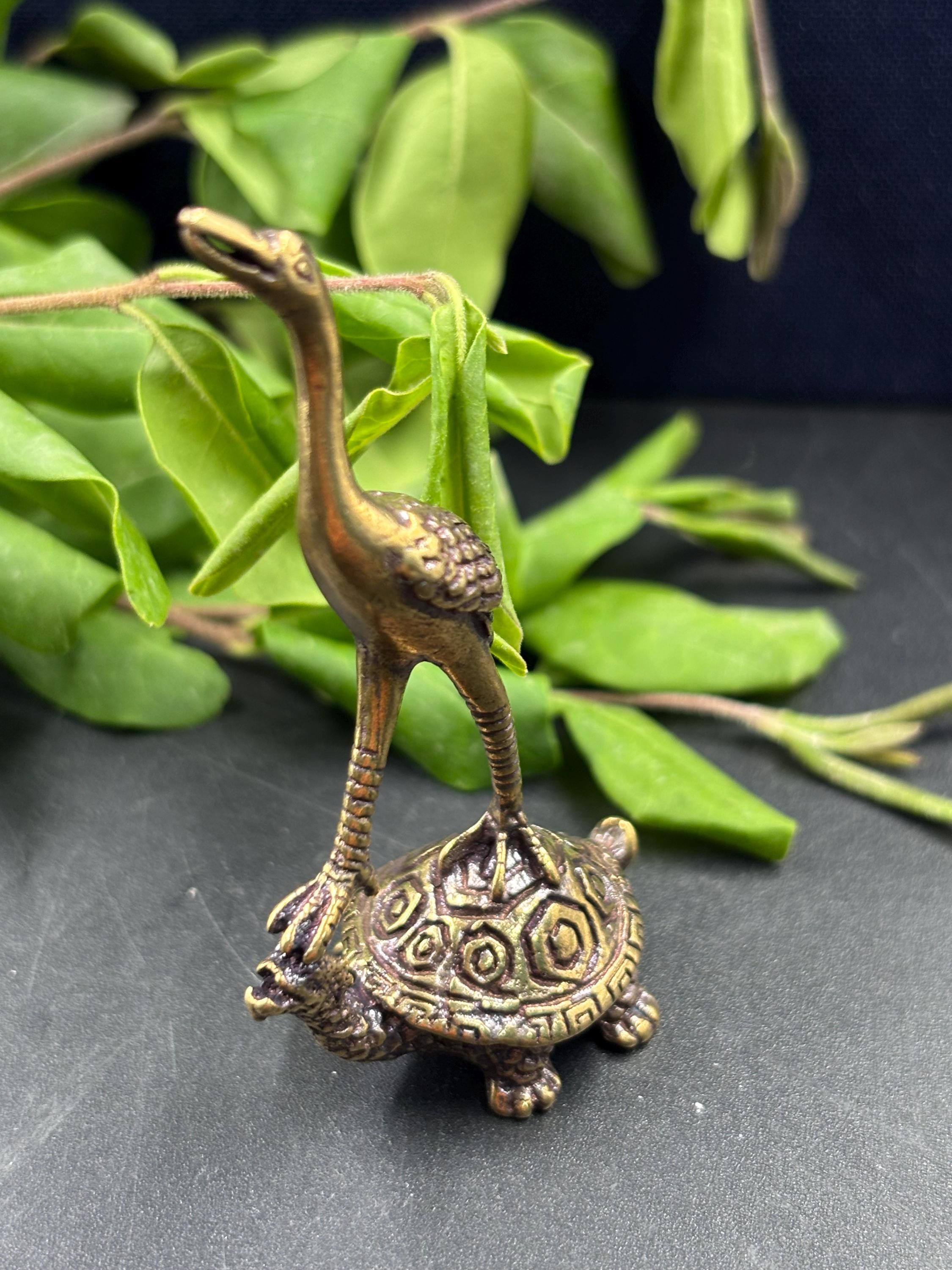 Crane and Turtle - Etsy