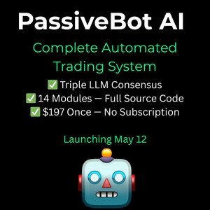 Sistema completo de bot de trading de criptomonedas con IA: código fuente, 14 módulos, trading automatizado de alta liquidez.