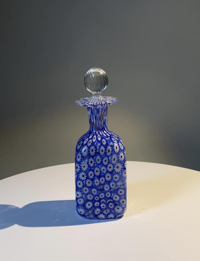 Murano Decanter Glass - Etsy