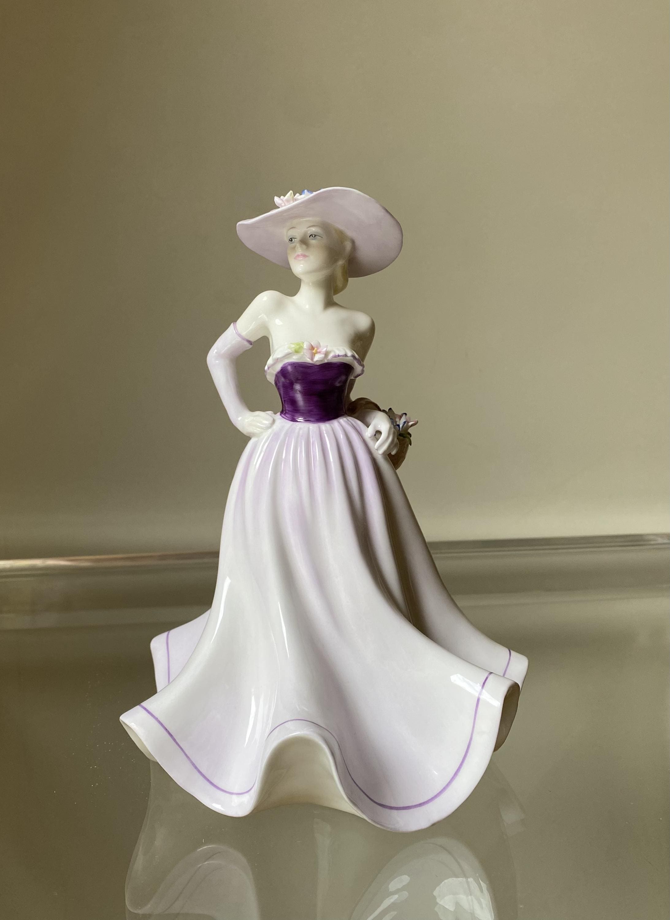 Coalport Ladies of Fashion Figurines - Etsy