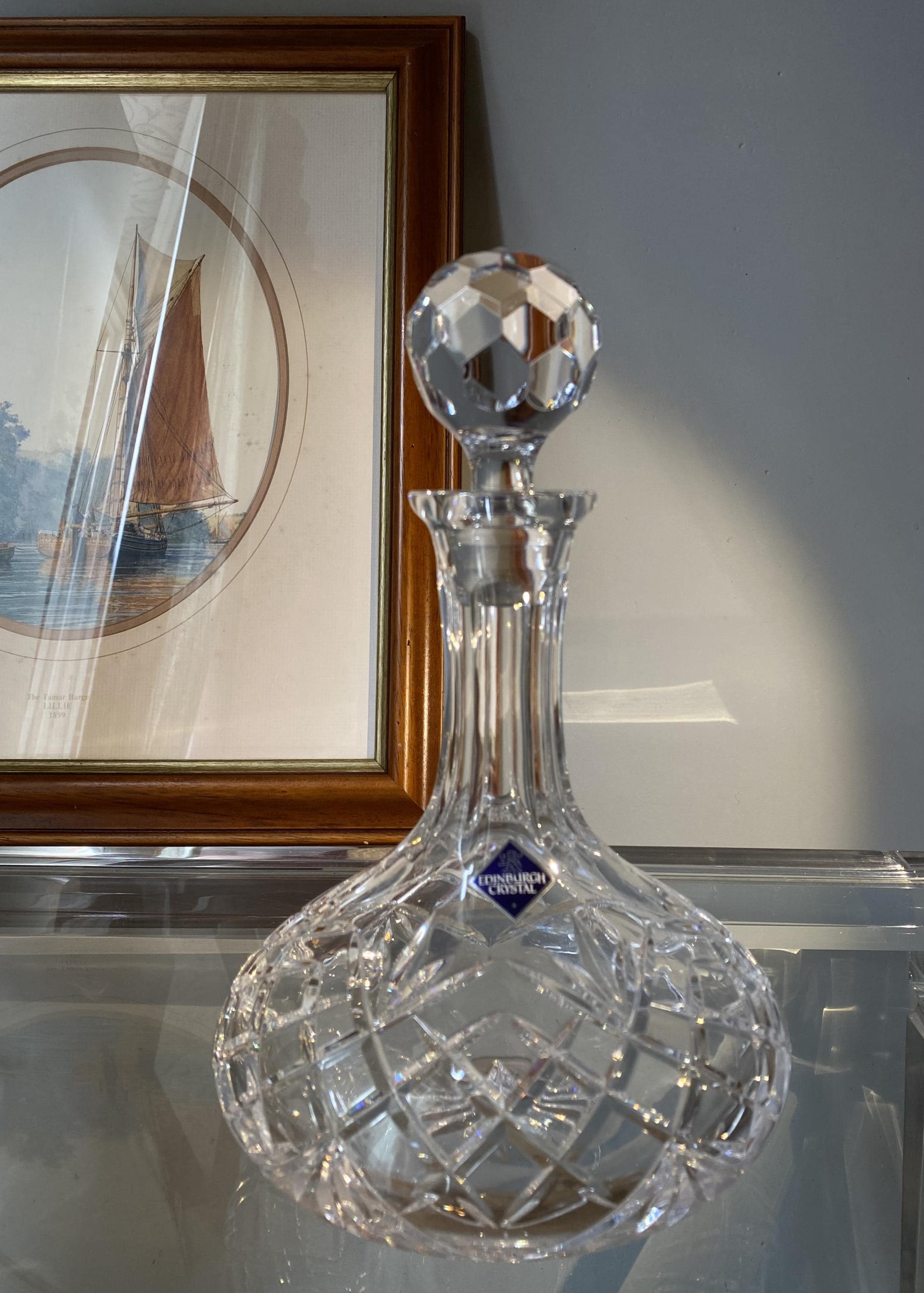 Edinburgh International Crystal - Etsy