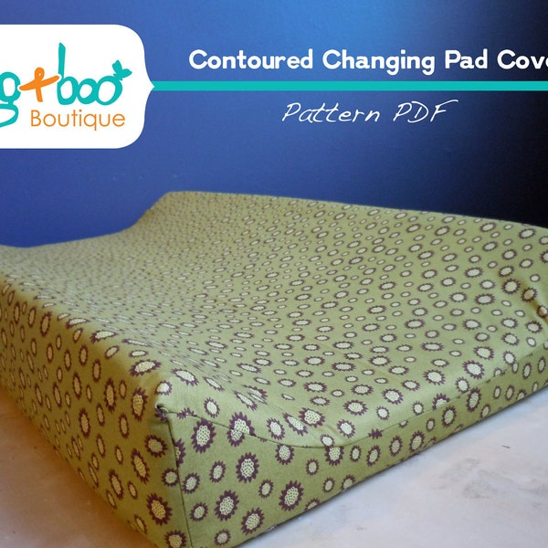 Contoured Changing Pad Cover - Pattern