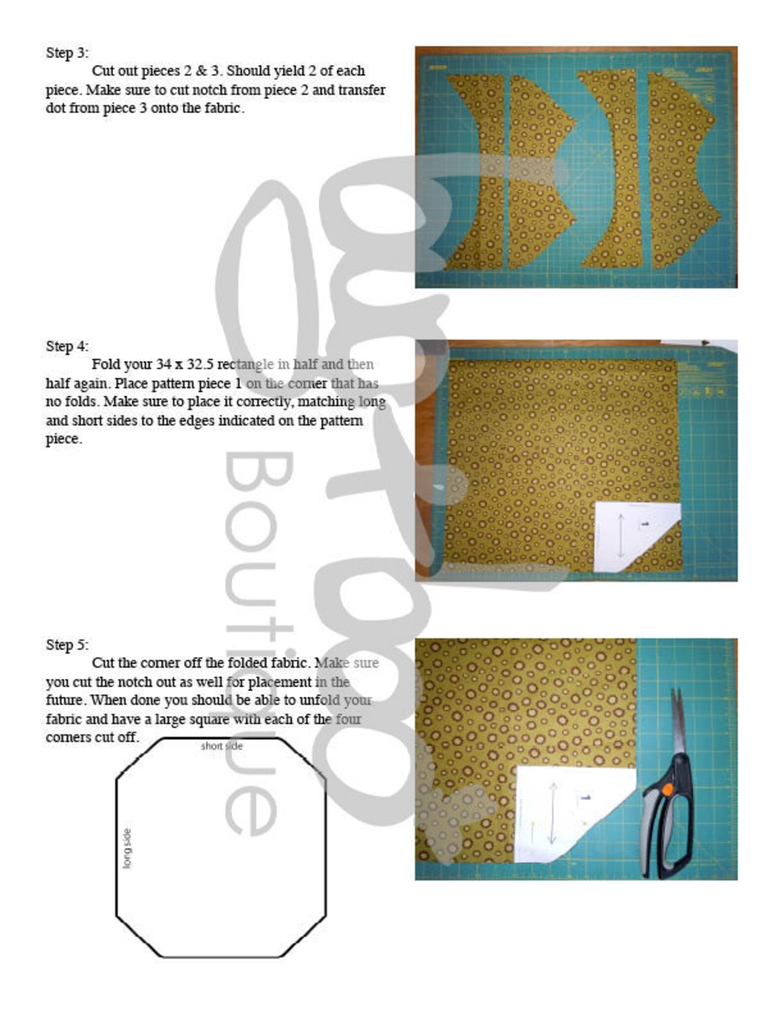 Contoured Changing Pad Cover Pattern Etsy