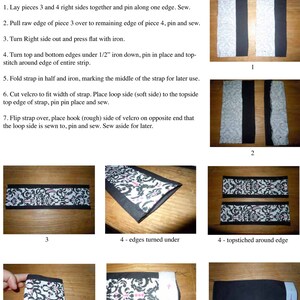 Fitted Car Seat Canopy PDF Pattern/Tutorial with optional viewing window and bow tying instructions image 2