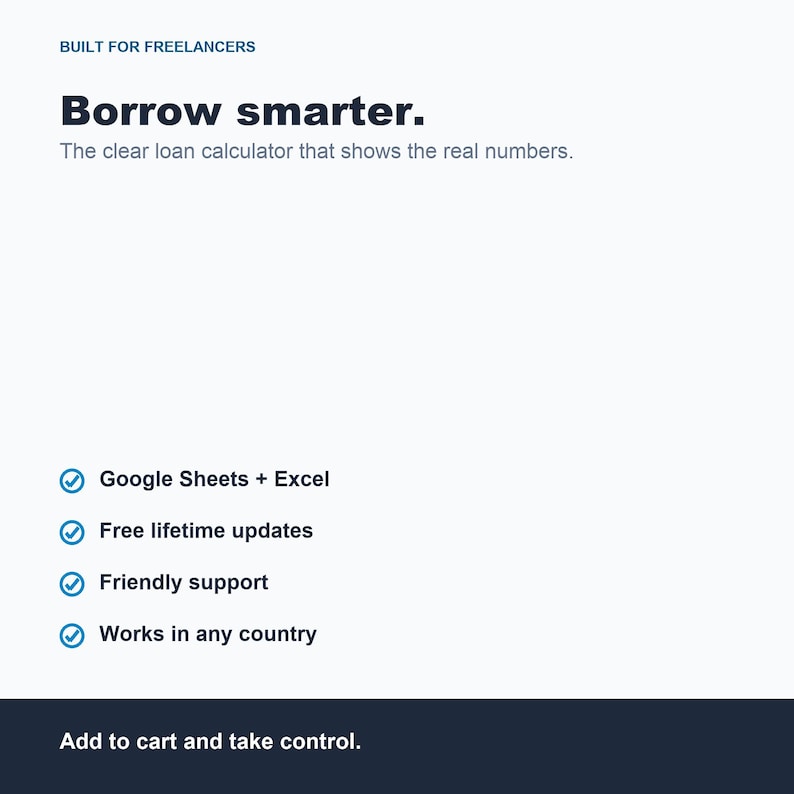 Loan and Mortgage Calculator Spreadsheet, Monthly Payment & Amortization Schedule Google Sheets Excel, Payoff Planner image 8
