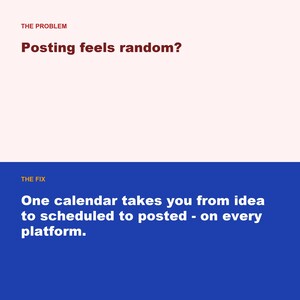 Social Media Content Planner, Calendar Tracker (Google Sheets Excel) image 2