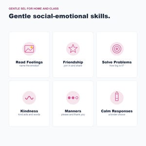 Arbeitsblätter zu sozialer Fähigkeit, Gefühle, Freundschaft, Manieren (SEL Printable) Bild 6