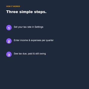 Planilha de cálculo de impostos trimestrais, estimador para freelancers (Excel, Planilhas Google) imagem 6