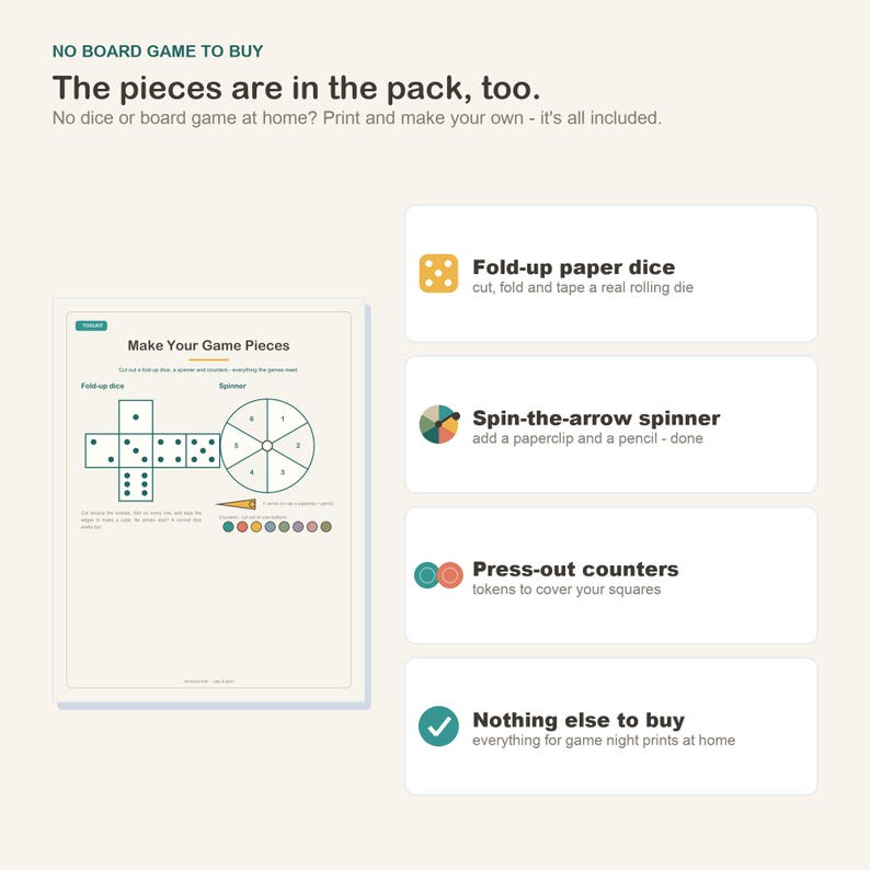 Preschool Learning Games, 12 Printable Activities, Toddler Screen-Free Fun (PDF Download) image 7