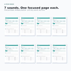 Consonant Digraphs Phonics Worksheets, Kindergarten Science of Reading (Digital Download) image 4