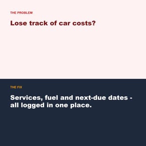 Car Maintenance Log, Vehicle Service Fuel Tracker (Google Sheets Excel) image 2