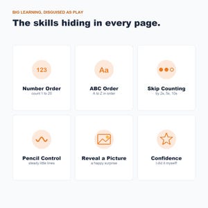 Connect the Dots-afdrukbare pagina's, tellen, ABC, tellen overslaan (pdf-download) afbeelding 6