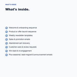 50+ Email Templates for Creators, Welcome Launch Newsletter (Digital Download) image 5