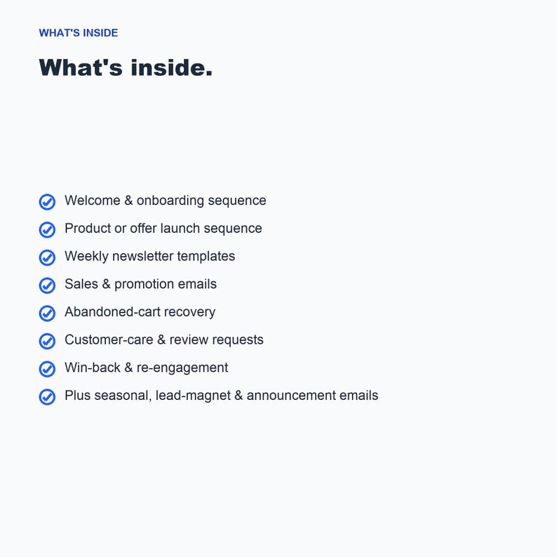 50+ Email Templates for Creators, Welcome Launch Newsletter (Digital Download) image 5