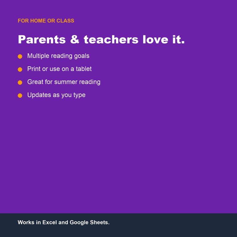 Kids Reading Reward Chart, Google Sheets Excel Tracker (Digital Download) image 4