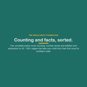 Kindergarten Math Bundle: Counting, Numbers, Addition, Subtraction Worksheets (Digital Download) image 9