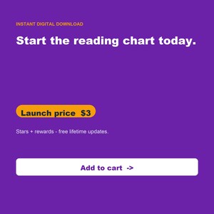 Kids Reading Reward Chart, Google Sheets Excel Tracker (Digital Download) image 9