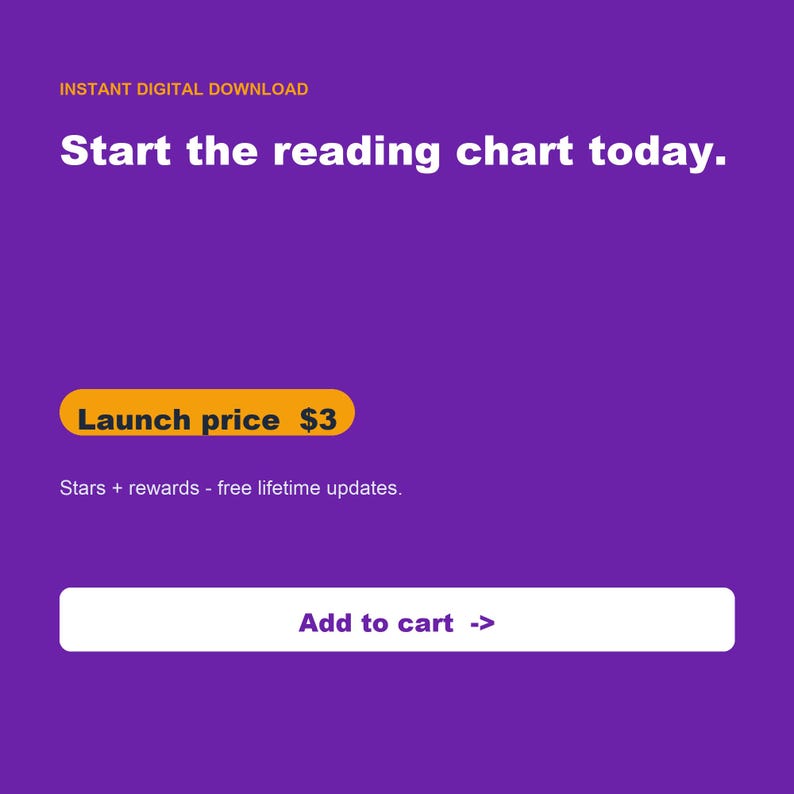 Kids Reading Reward Chart, Google Sheets Excel Tracker (Digital Download) image 9