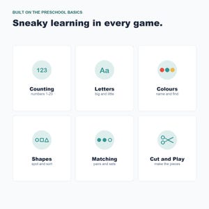 Preschool Learning Games, 12 Printable Activities, Toddler Screen-Free Fun (PDF Download) image 8