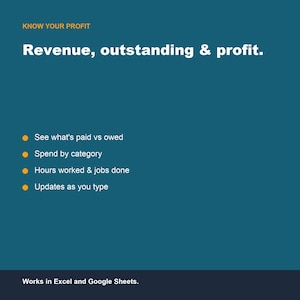 Cleaning Business Spreadsheet, Client Schedule Invoice & Expense Tracker, Google Sheets Excel, Service Business Manager image 4