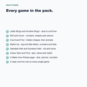 Preschool Learning Games, 12 Printable Activities, Toddler Screen-Free Fun (PDF Download) image 6
