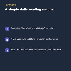 Learn to Read Bundle: Sight Words, Phonics, Word Search (PDF) image 8