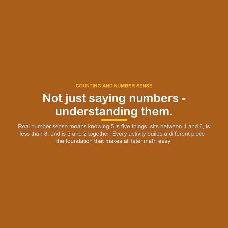 Numbers Counting Workbook 1-20, Preschool Math Tracing (Digital Download) image 2