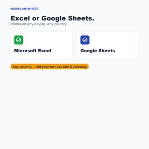 Social Media Content Planner, Calendar Tracker (Google Sheets Excel) image 7
