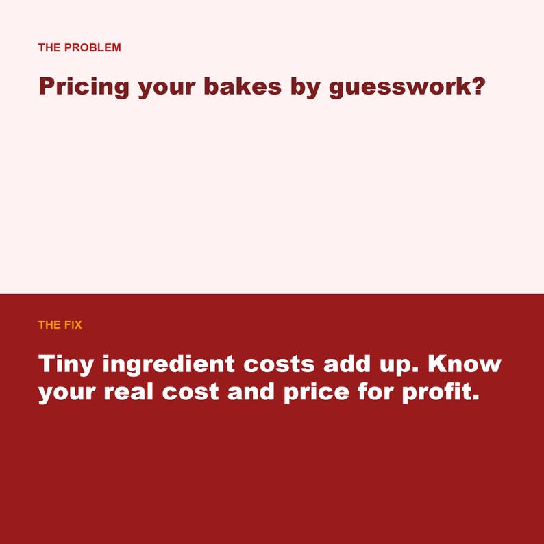 Recipe Cost Calculator Spreadsheet, Food Cost Tool (Google Sheets, Excel) image 2