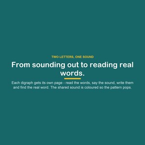 Consonant Digraphs Phonics Worksheets, Kindergarten Science of Reading (Digital Download) image 2