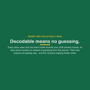 15 libros de lectura decodificables con vocales cortas, minilibros de fonética para jardín de infancia (PDF para recortar y apilar) imagen 3