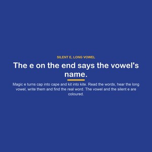 Magic E Long Vowel Phonics Worksheets, Kindergarten First Grade Printable image 2
