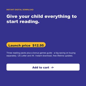 Learn to Read Bundle: Sight Words, Phonics, Word Search (PDF) image 9